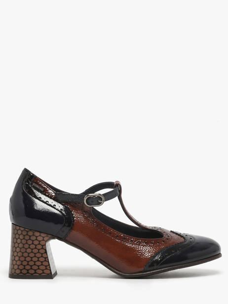 Derby Veterschoenen Met Hak Dacy Uit Leder Dorking Veelkleurig women D9618